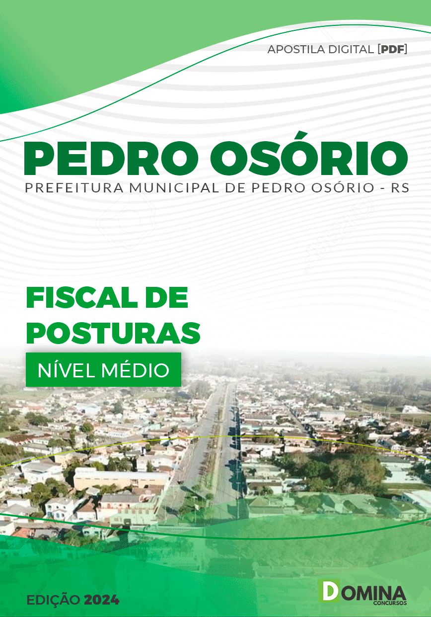 Apostila Fiscal de Posturas Pedro Osório RS 2024