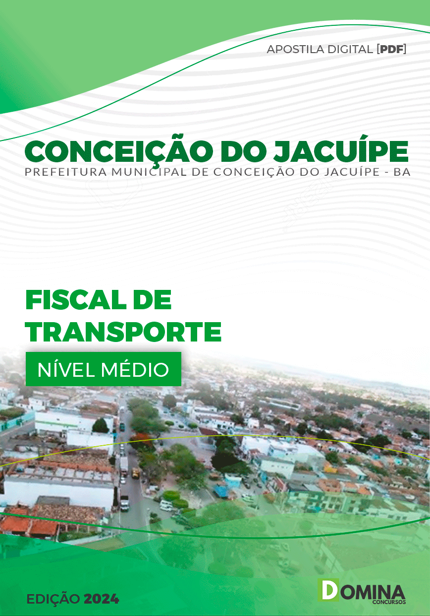 Apostila Fiscal de Transporte Conceição do Jacuípe BA 2024