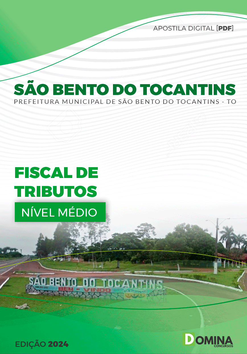 Apostila Fiscal de Tributos São Bento do Tocantins TO 2024