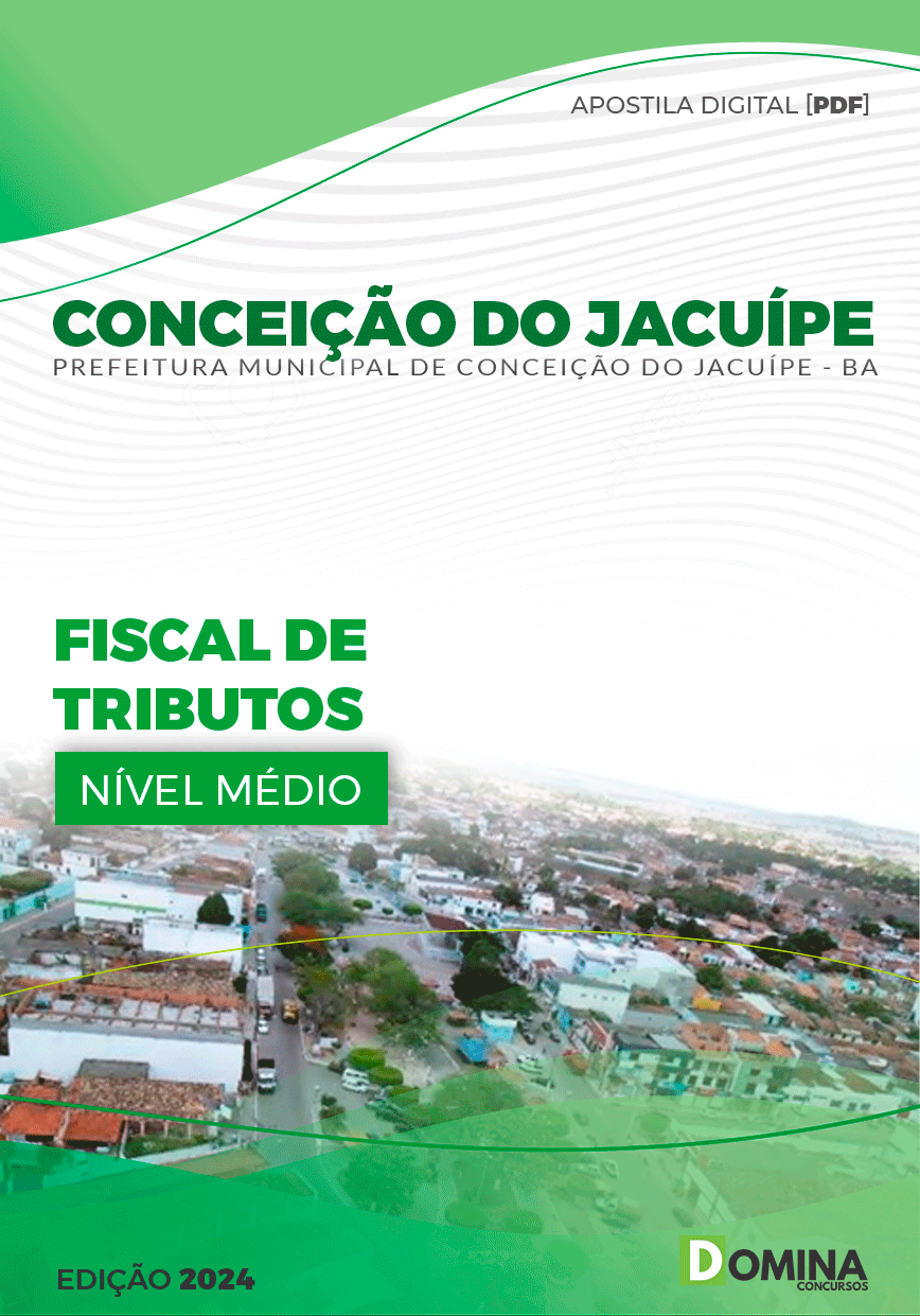 Apostila Fiscal de Tributos Conceição do Jacuípe BA 2024