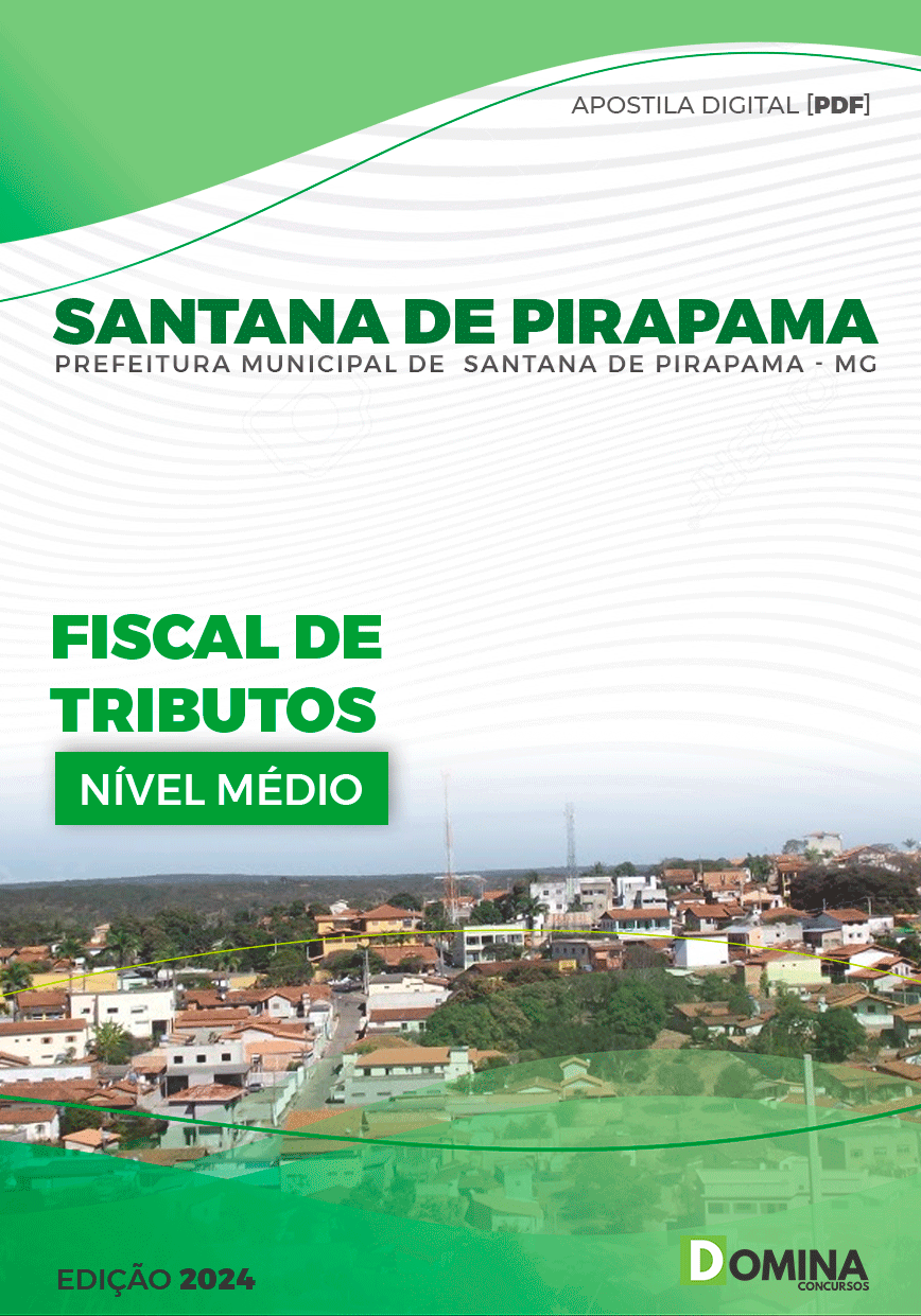 Apostila Fiscal de Tributos Santana de Pirapama MG 2024