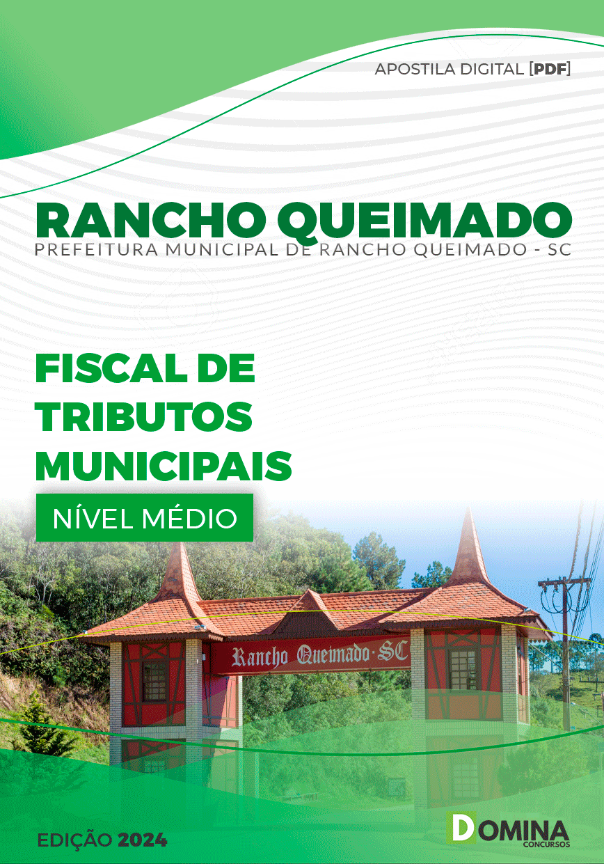 Apostila Fiscal de Tributos Municipais Rancho Queimado SC 2024