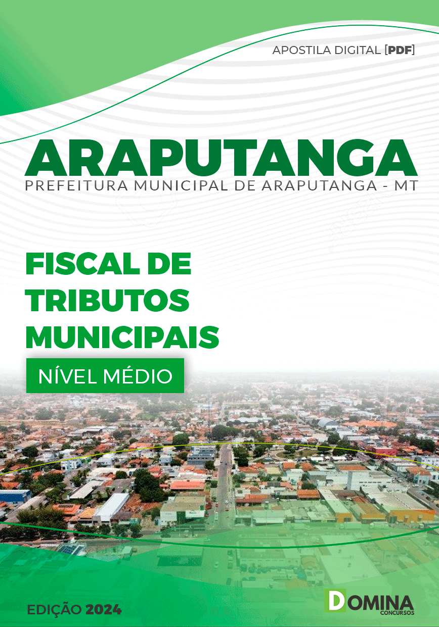 Apostila Fiscal de Tributos Araputanga MT 2024