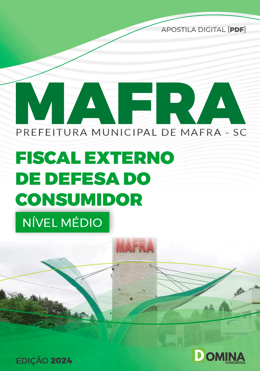 Apostila Fiscal Externo de Defesa do Consumidor Mafra SC 2024