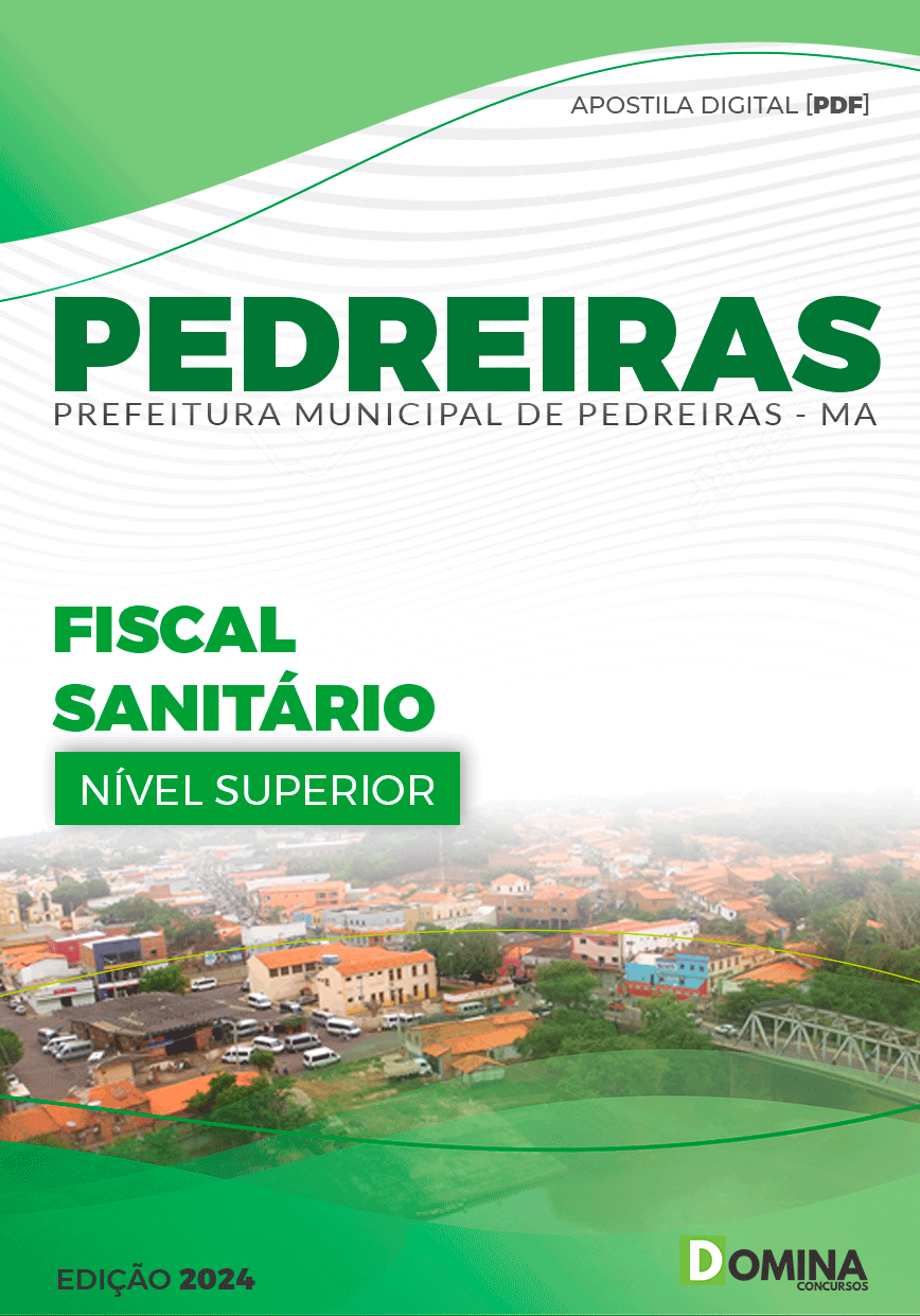 Apostila Fiscal Sanitário Pedreiras MA 2024