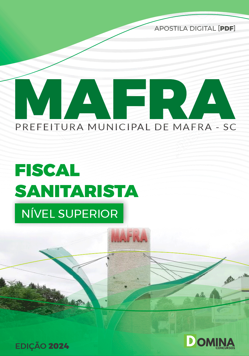 Apostila Fiscal Sanitarista Mafra SC 2024