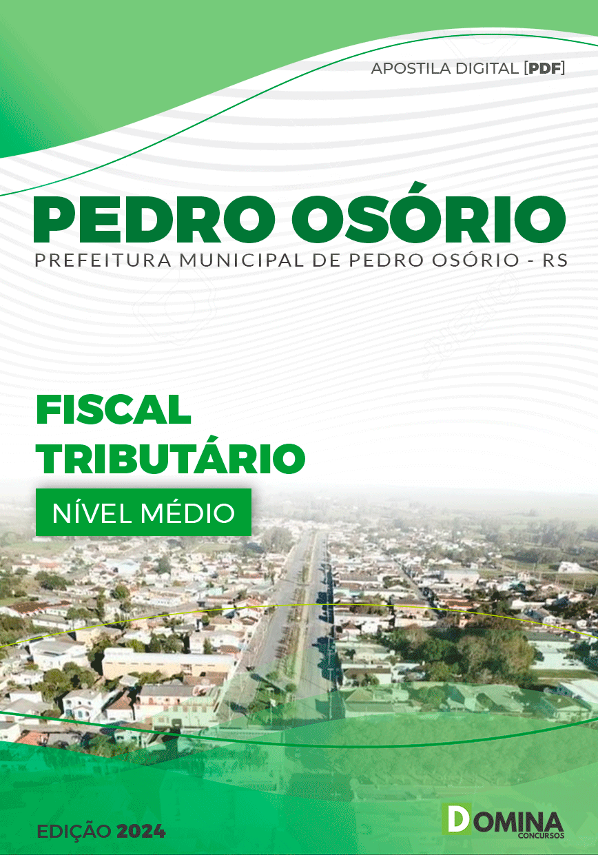 Apostila Fiscal Tributário Pedro Osório RS 2024