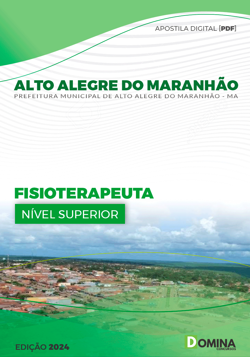 Apostila Fisioterapeuta Alto Alegre Maranhão MA 2024