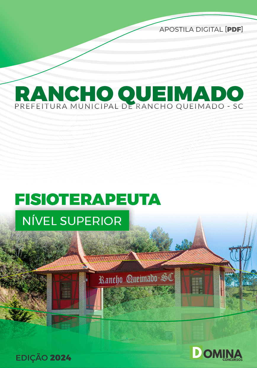 Apostila Fisioterapeuta Rancho Queimado SC 2024