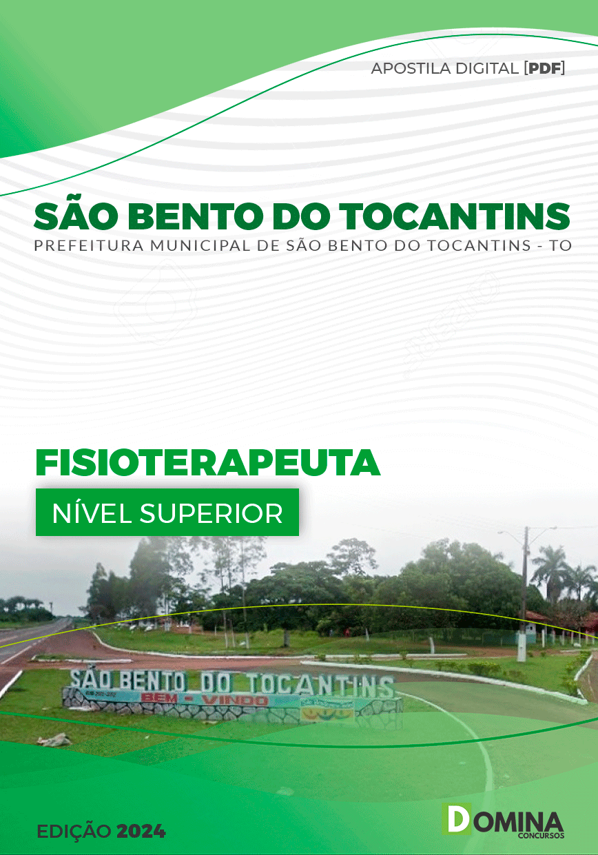 Apostila Fisioterapeuta São Bento do Tocantins TO 2024