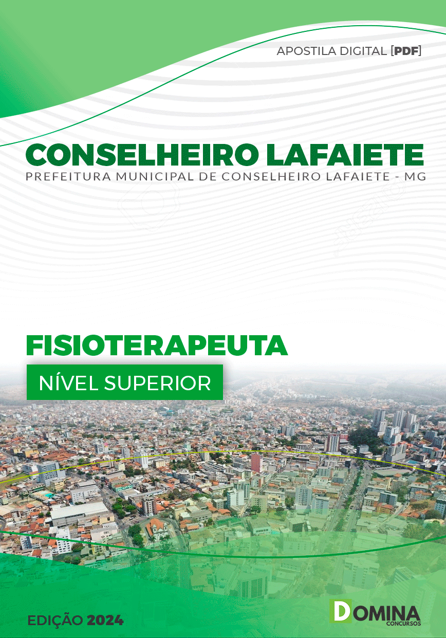 Apostila Fisioterapeuta Conselheiro Lafaiete MG 2024