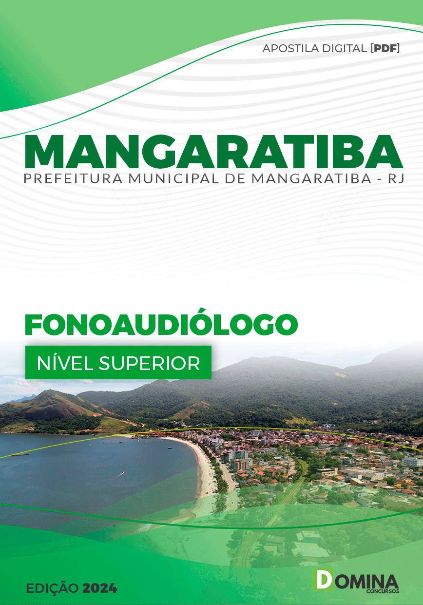 Apostila Fonoaudiólogo Mangaratiba RJ 2024