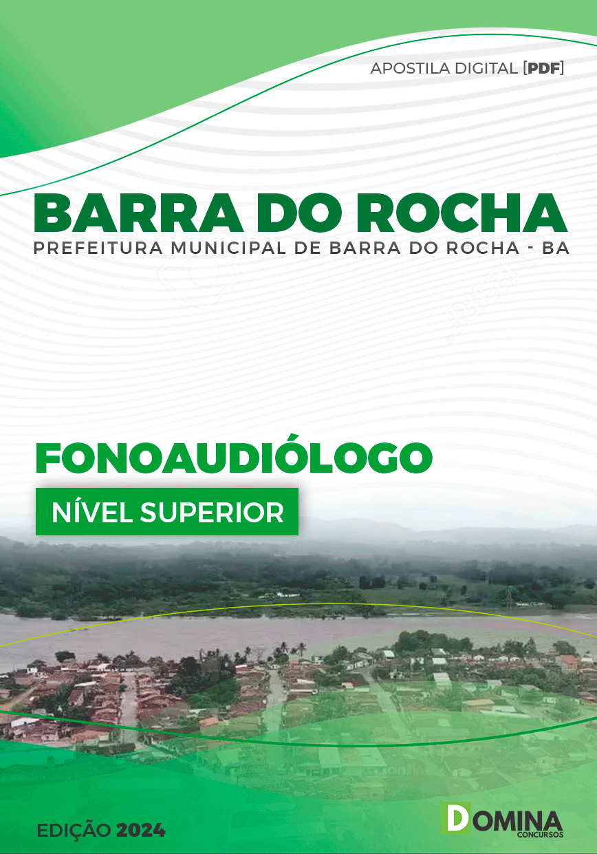 Apostila Fonoaudiólogo Barra do Rocha BA 2024