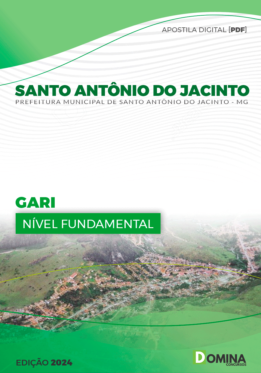 Apostila Gari Santo Antônio do Jacinto MG 2024