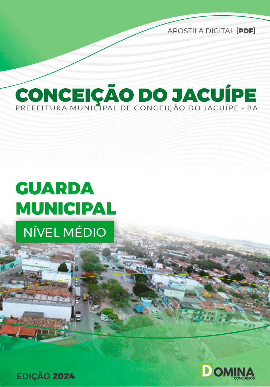 Apostila Guarda Municipal Conceição do Jacuípe BA 2024