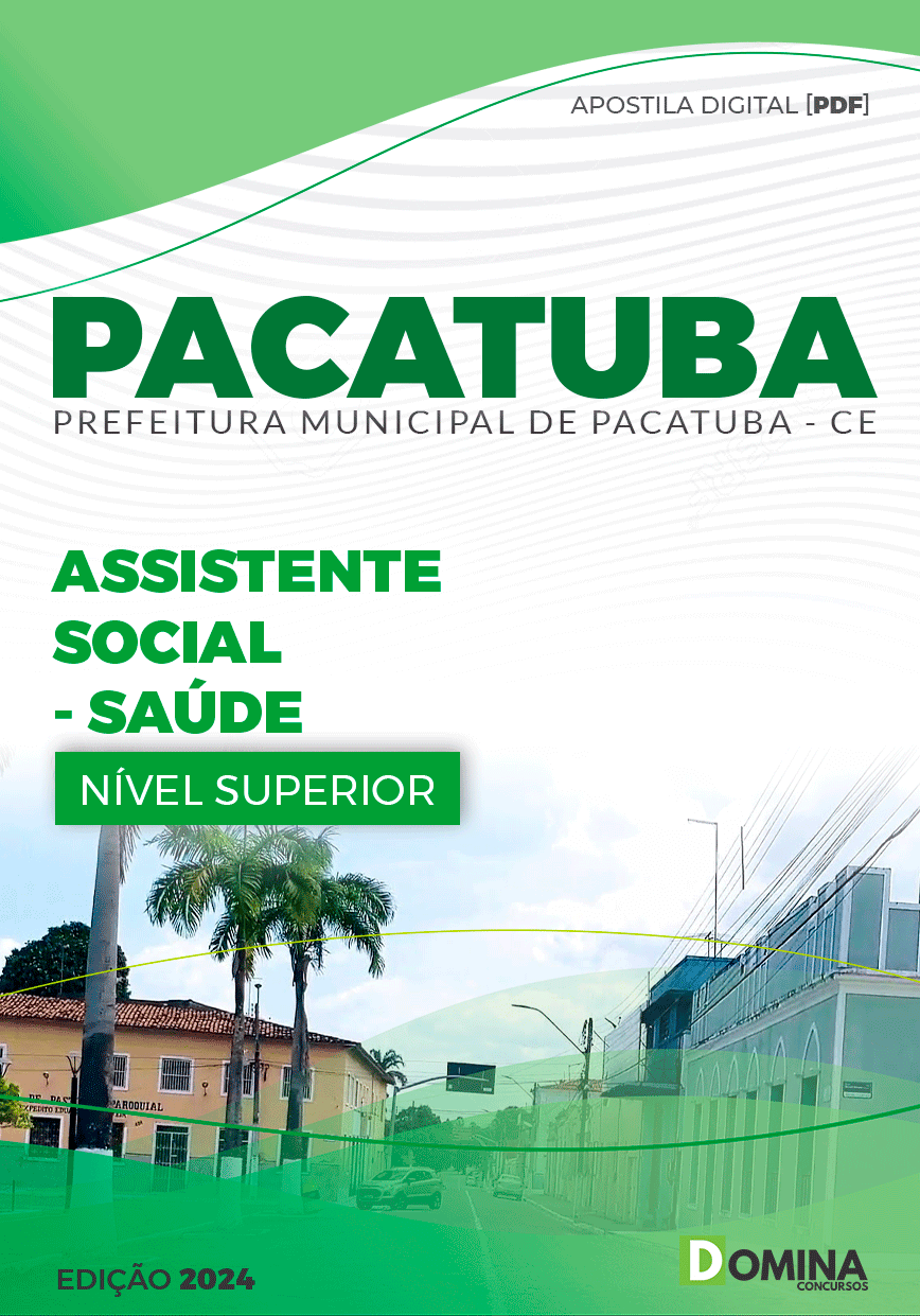 Apostila Assistente Social Saúde Pacatuba CE 2024