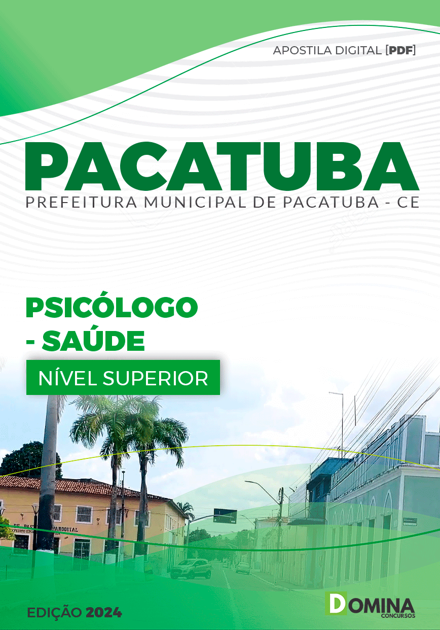 Apostila Psicólogo Saúde Pacatuba CE 2024