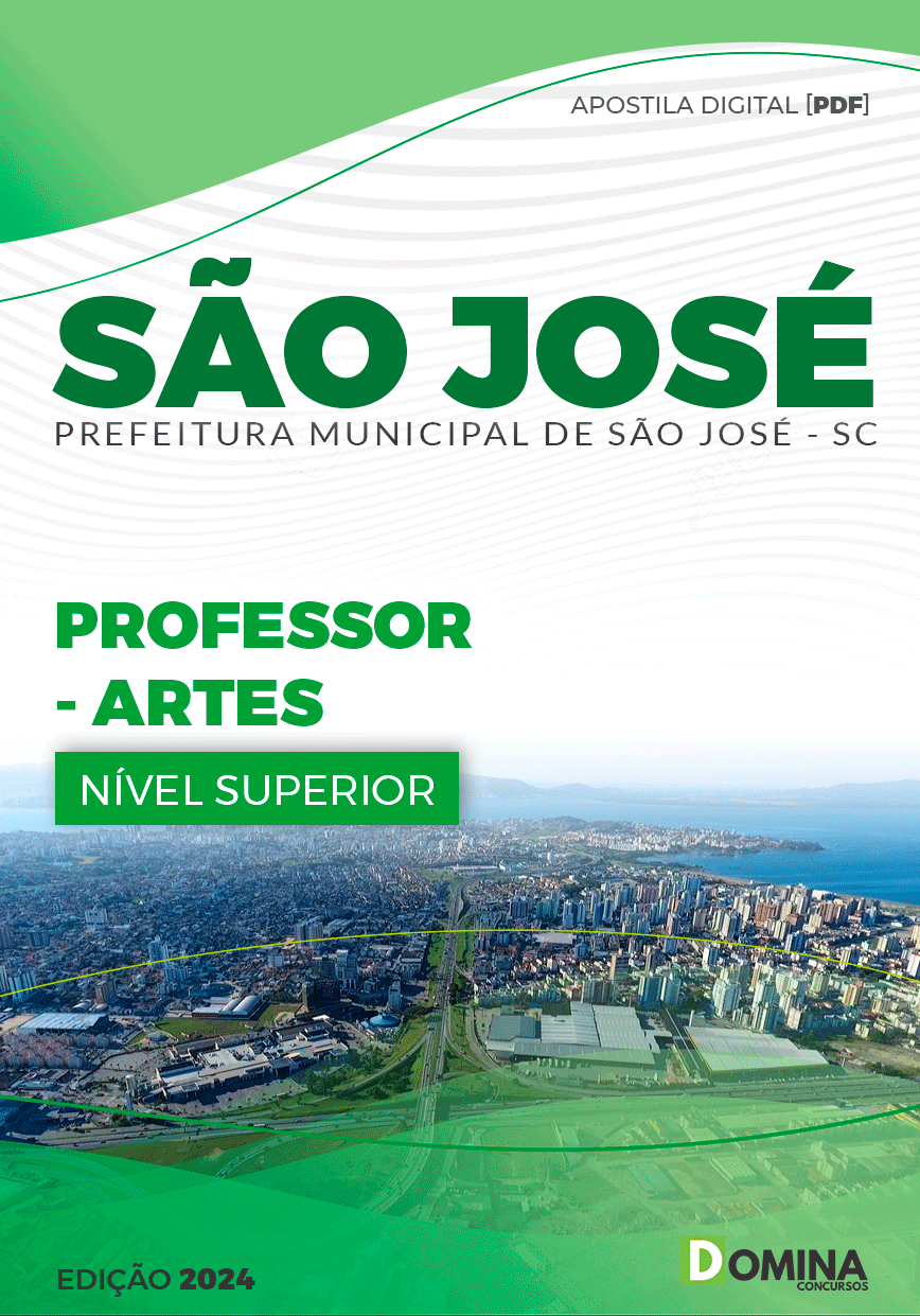 Apostila Professor de Artes São José SC 2024