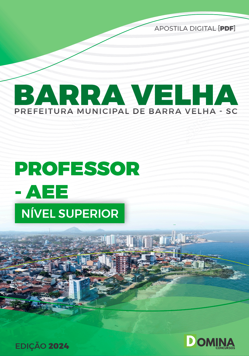 Apostila Barra Velha SC 2024 Professor de AEE