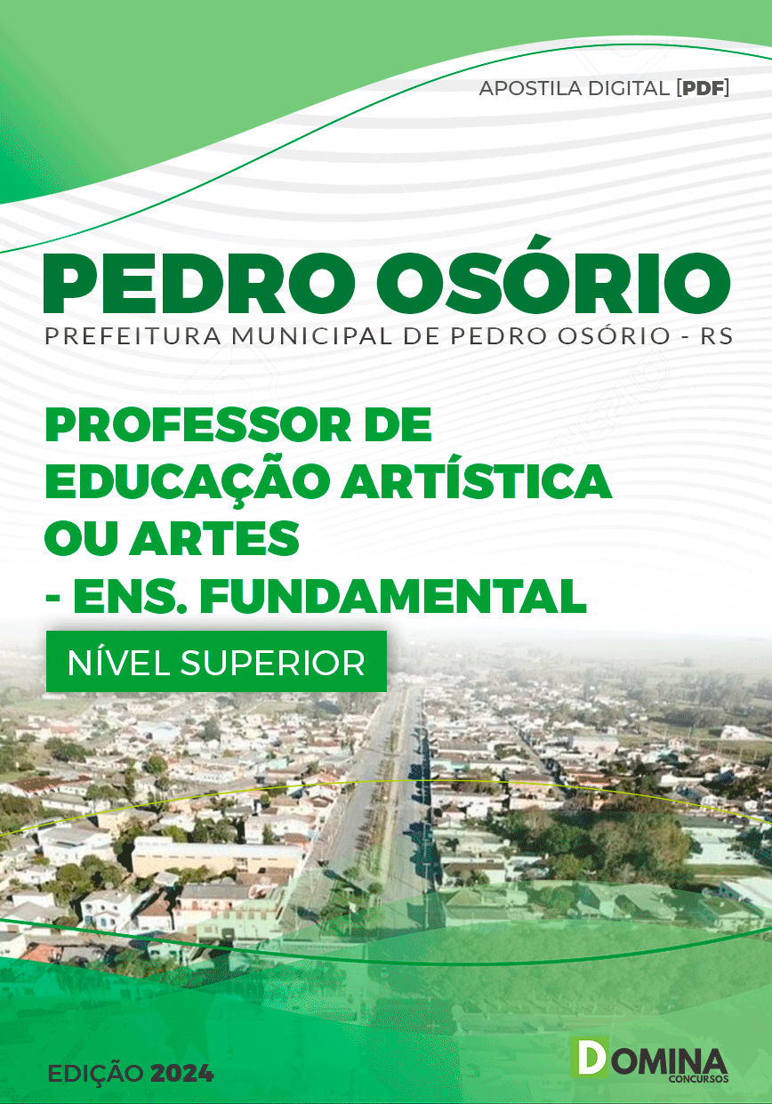 Apostila Professor de Arte Pedro Osório RS 2024