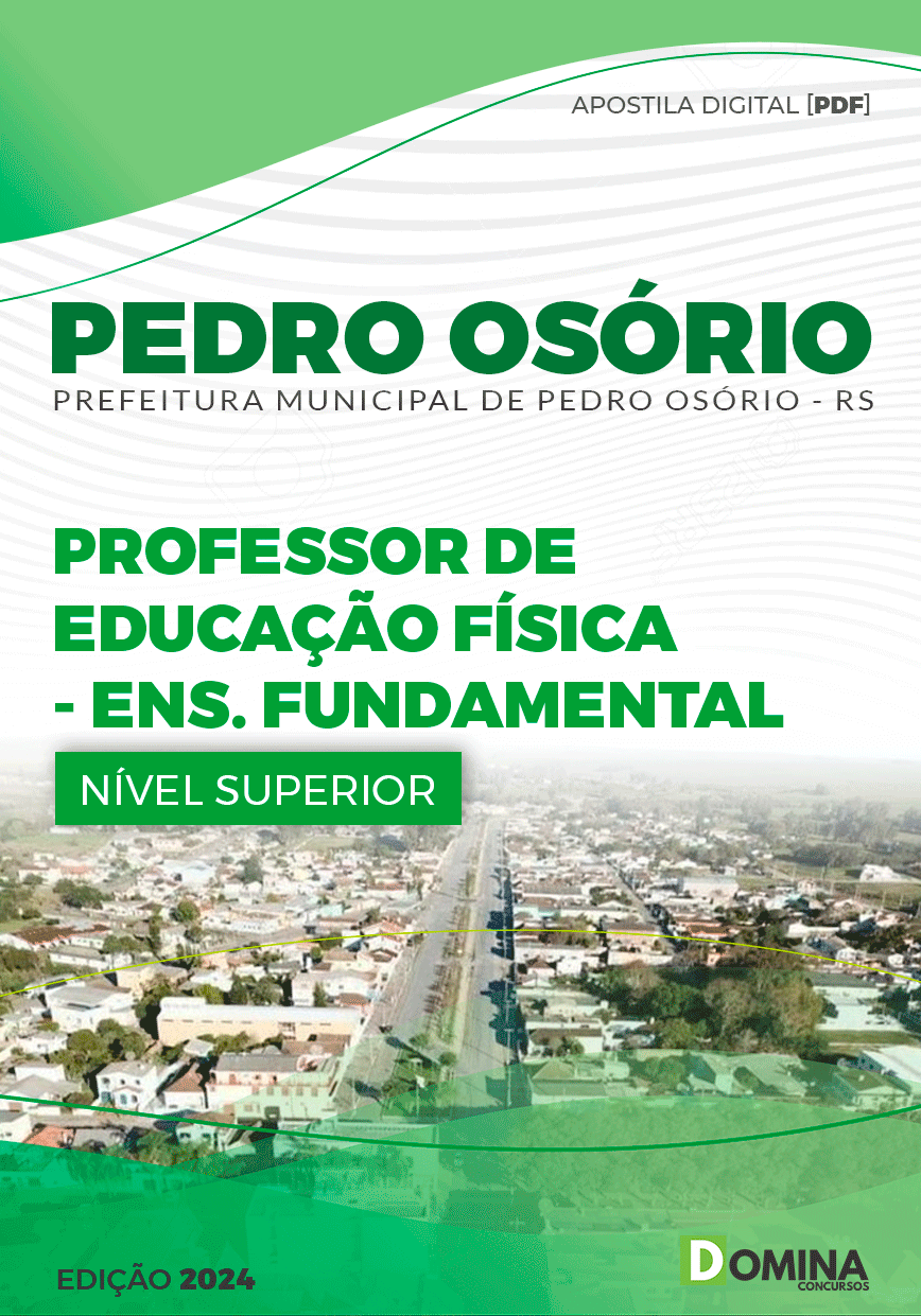 Apostila Professor de Educação Física Pedro Osório RS 2024