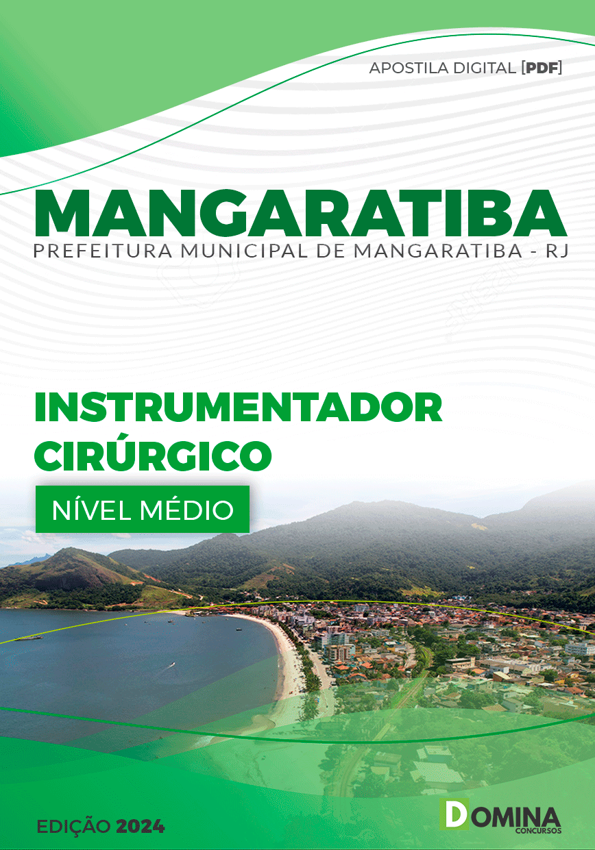 Apostila Instrumentador Cirúrgico Mangaratiba RJ 2024