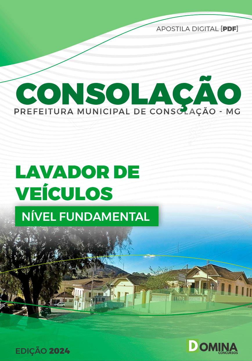 Apostila Lavador de Veículos Consolação MG 2024