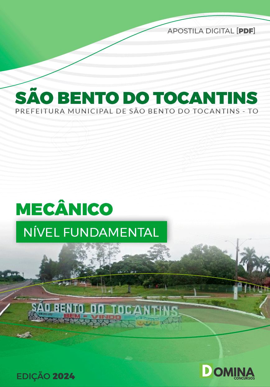 Apostila Mecânico São Bento do Tocantins TO 2024