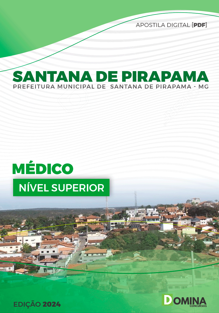 Apostila Médico Santana de Pirapama MG 2024