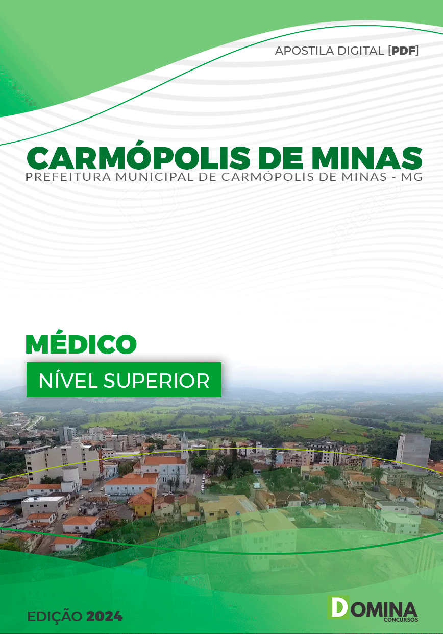 Apostila Médico Carmópolis de Minas MG 2024