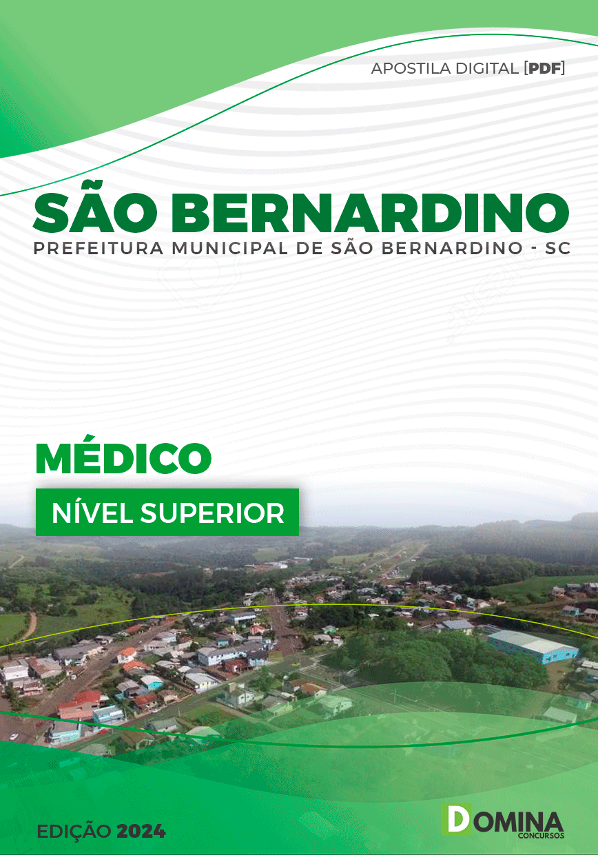 Apostila Prefeitura São Bernardino SC 2024 Médico