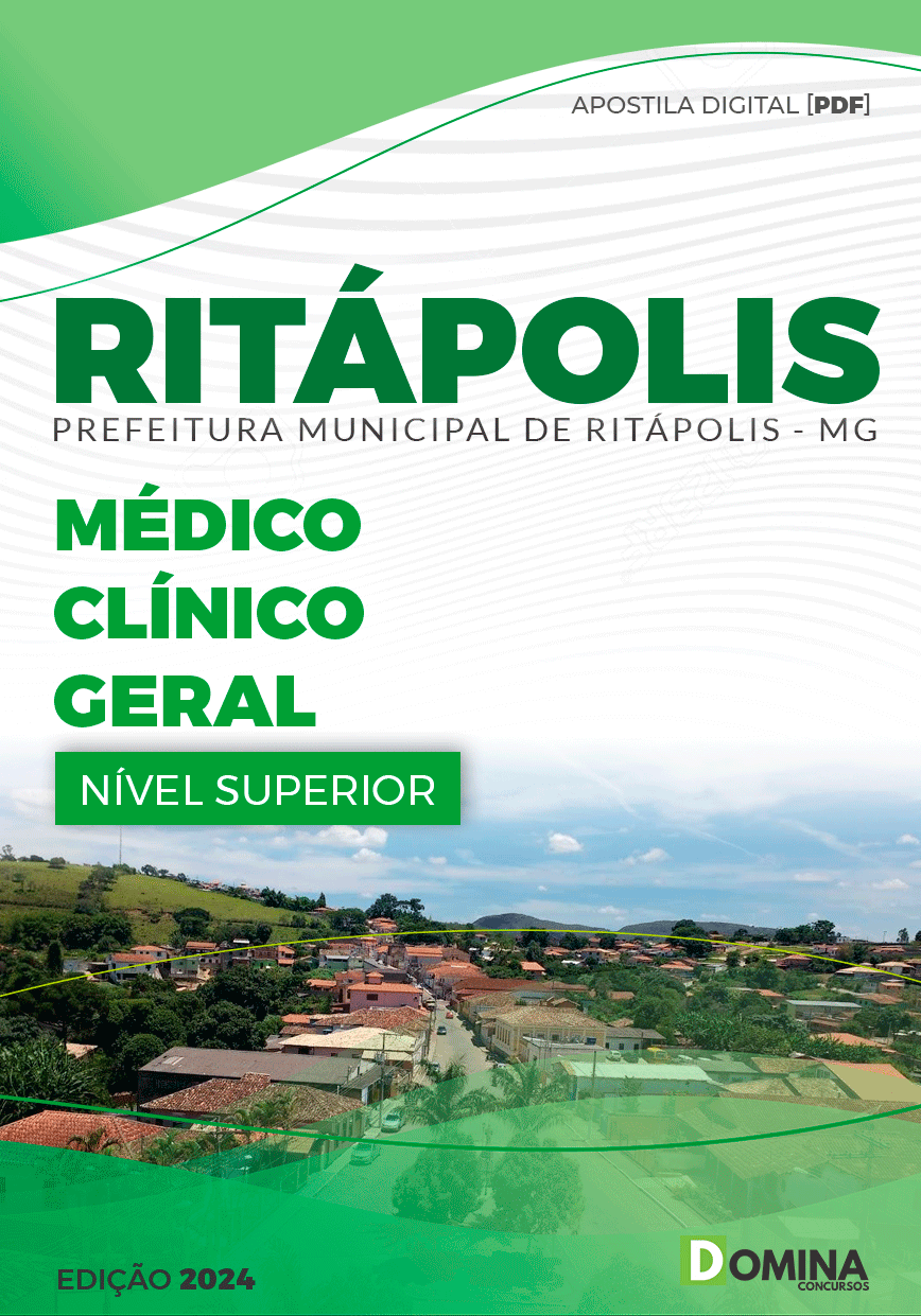 Apostila Médico Clínico Geral Ritápolis MG 2024