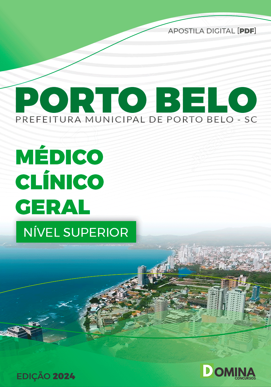 Apostila Médico Clínico Geral Porto Belo SC 2024