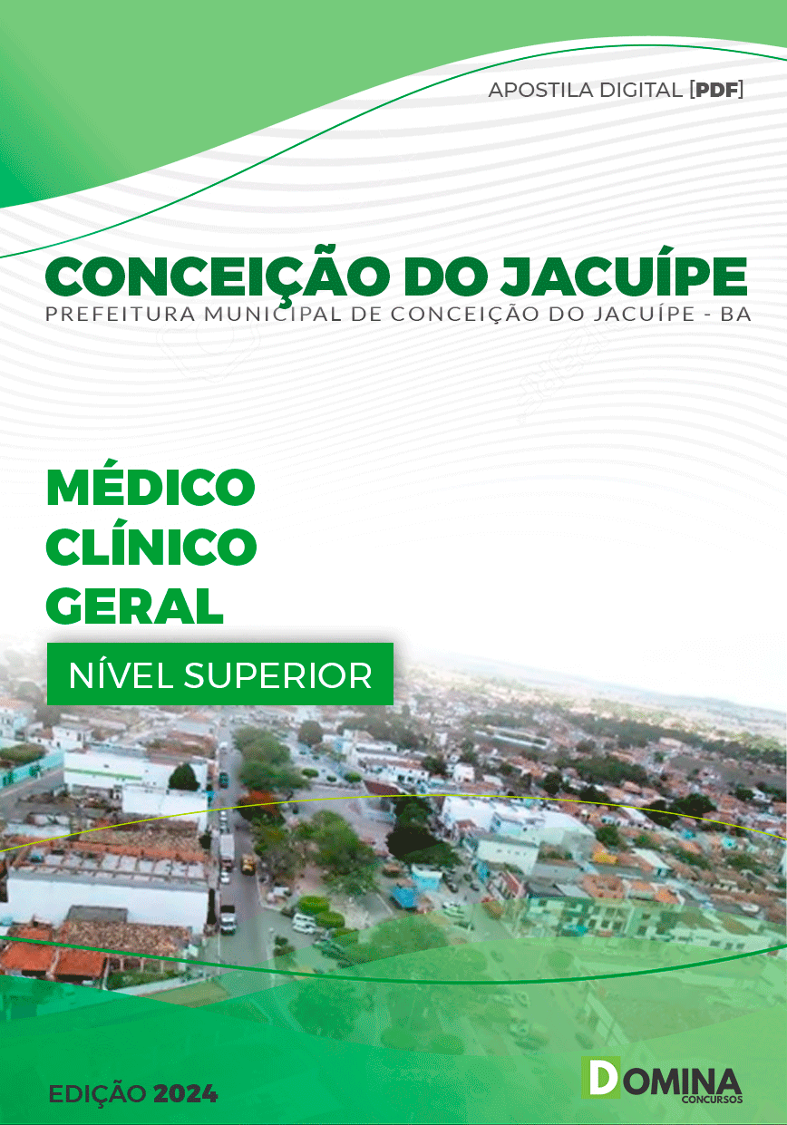 Apostila Médico Clínico Geral Conceição do Jacuípe BA 2024