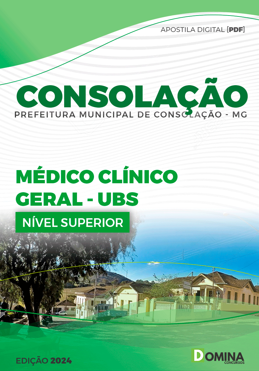 Apostila Médico Clínico Geral UBS Consolação MG 2024