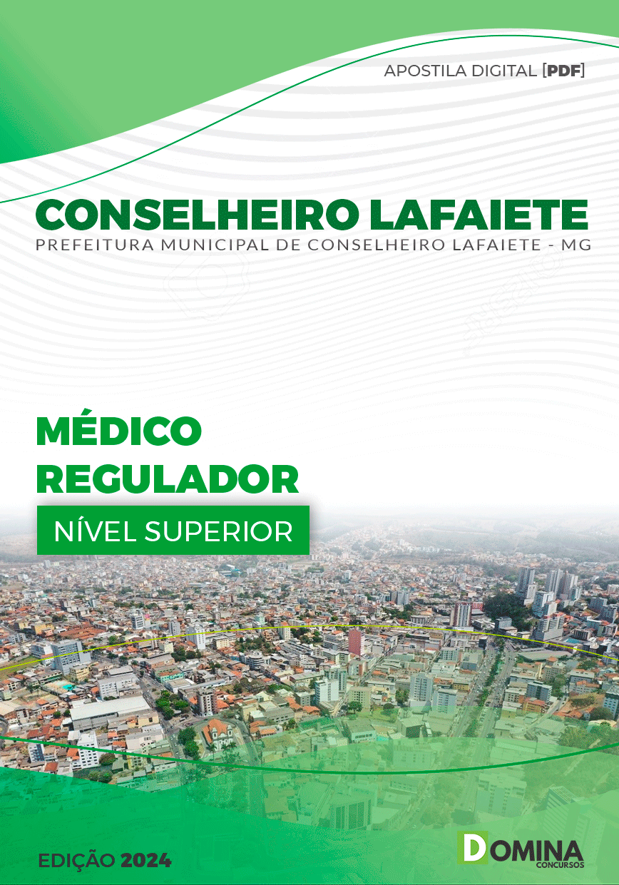 Apostila Médico Regulador Conselheiro Lafaiete MG 2024