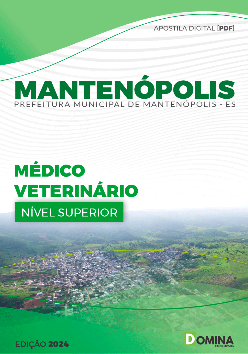 Apostila Médico Veterinário Mantenópolis ES 2024