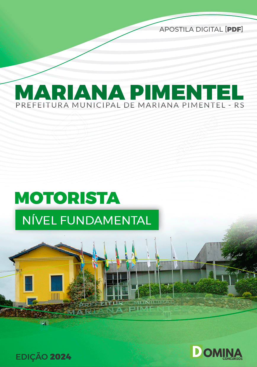 Apostila Motorista Mariana Pimentel RS 2024