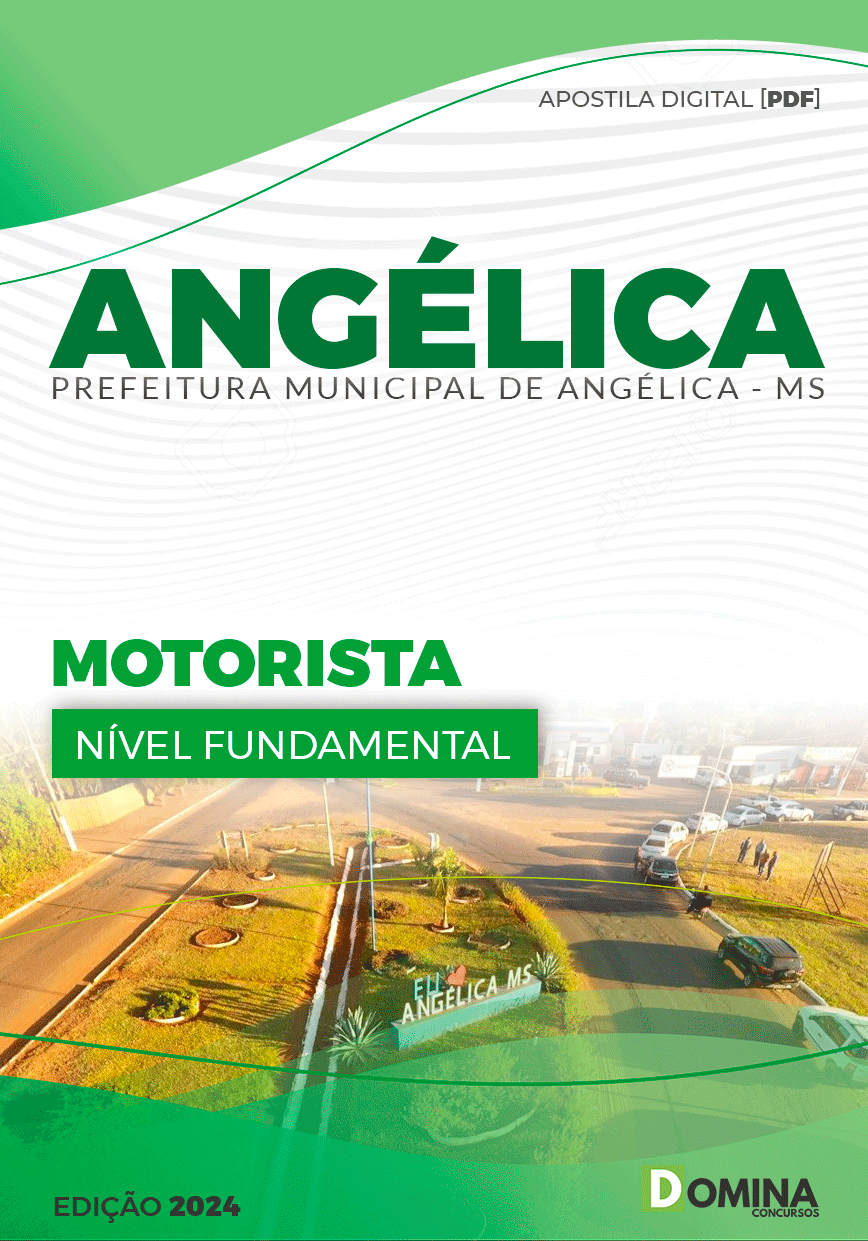 Apostila Motorista Angélica MS 2024