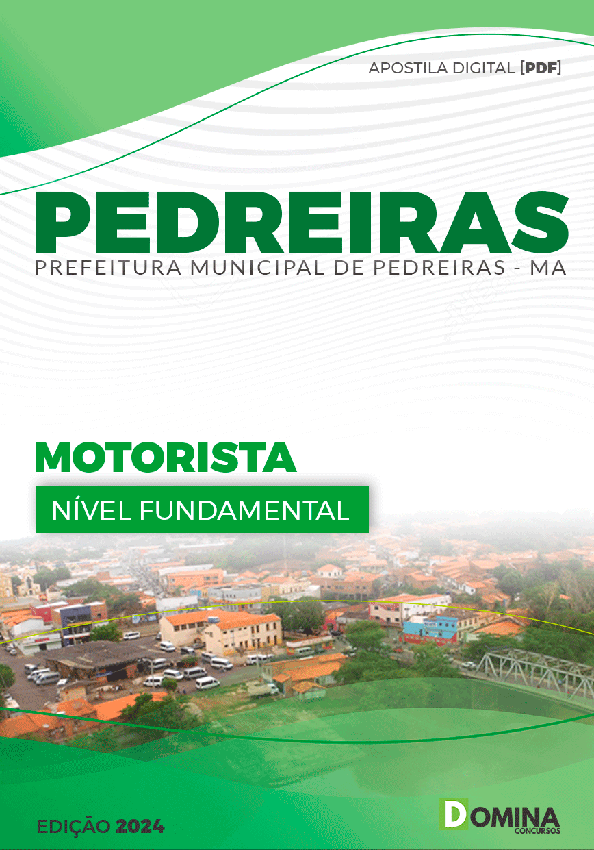 Apostila Motorista Pedreiras MA 2024