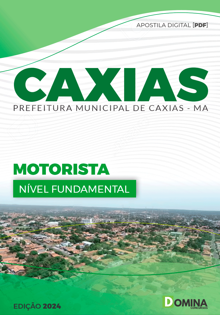 Apostila Motorista Caxias MA 2024