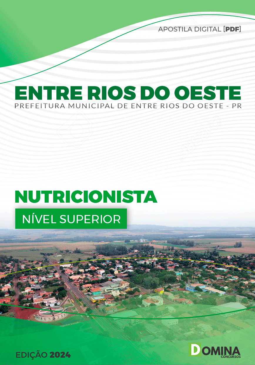 Apostila Nutricionista Entre Rios do Oeste PR 2024