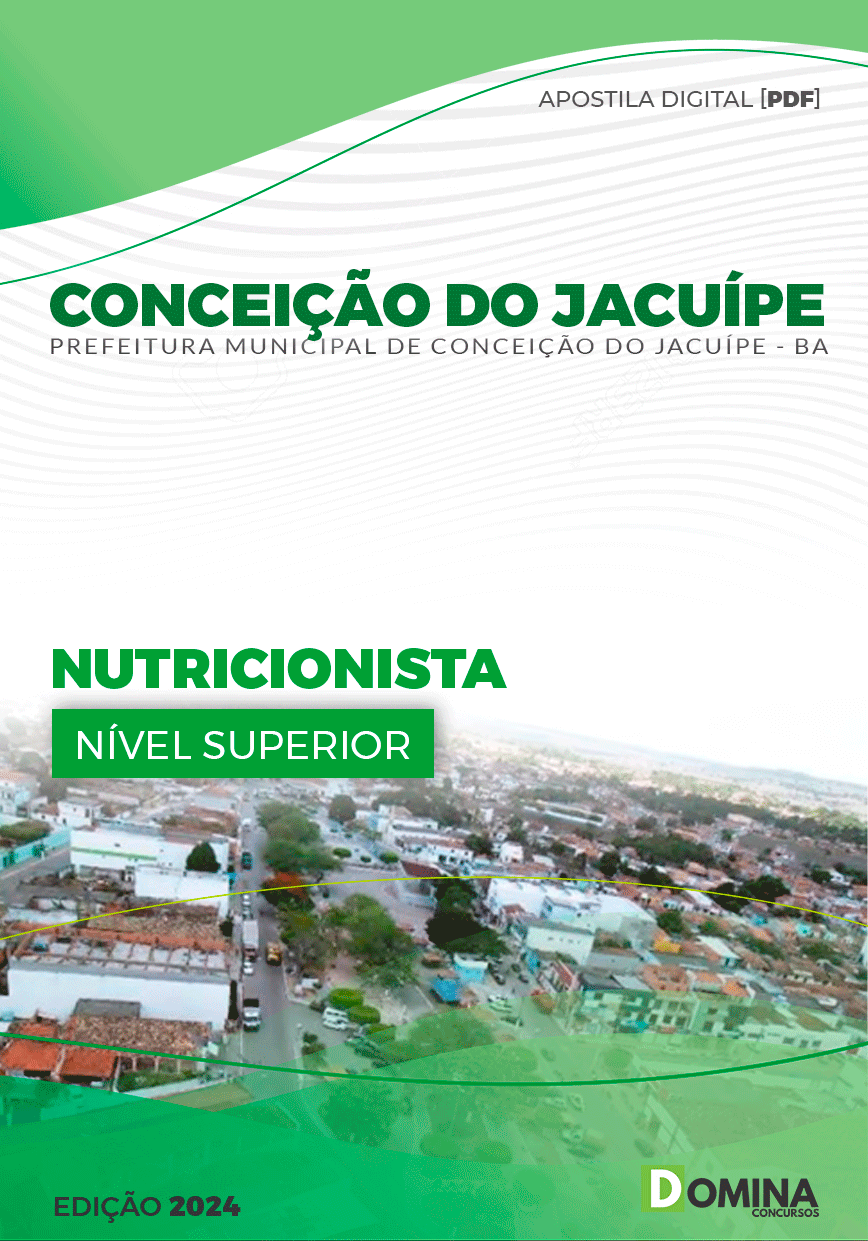 Apostila Nutricionista Conceição do Jacuípe BA 2024