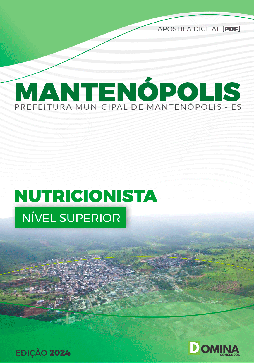 Apostila Nutricionista Mantenópolis ES 2024