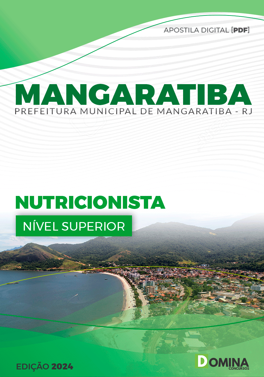 Apostila Nutricionista Mangaratiba RJ 2024