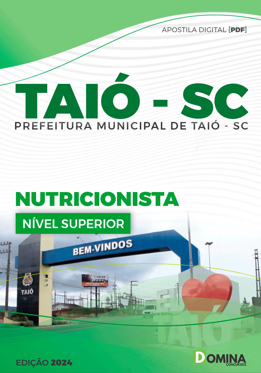 Apostila Nutricionista Taió SC 2024