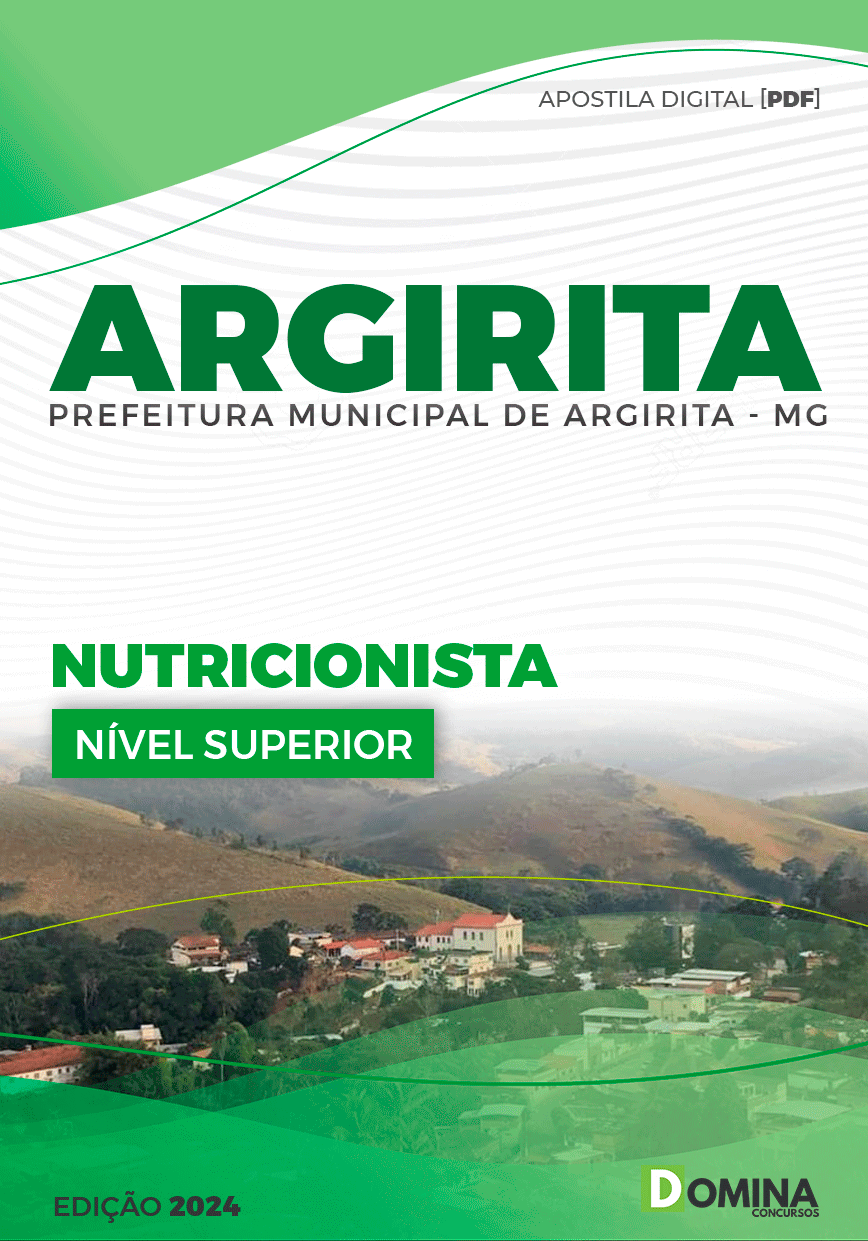 Apostila Nutricionista Argirita MG 2024