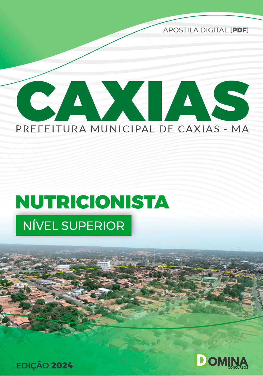 Apostila Nutricionista Caxias MA 2024