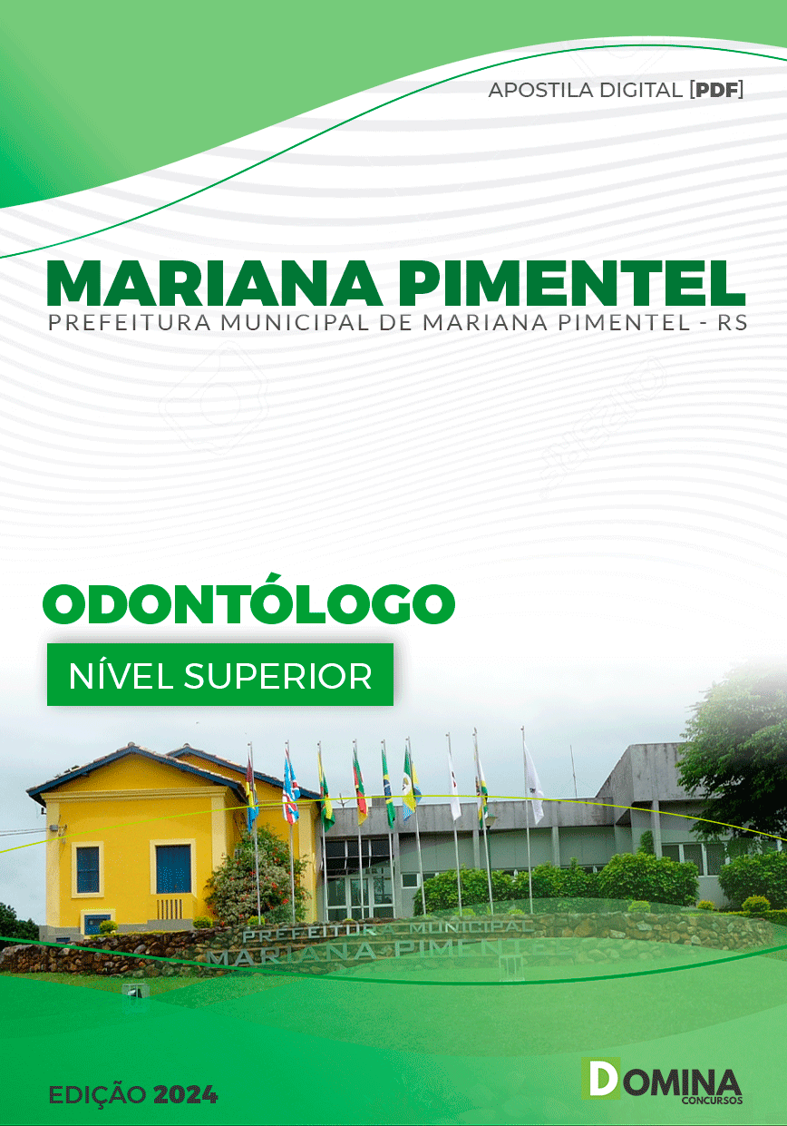 Apostila Odontólogo Mariana Pimentel RS 2024