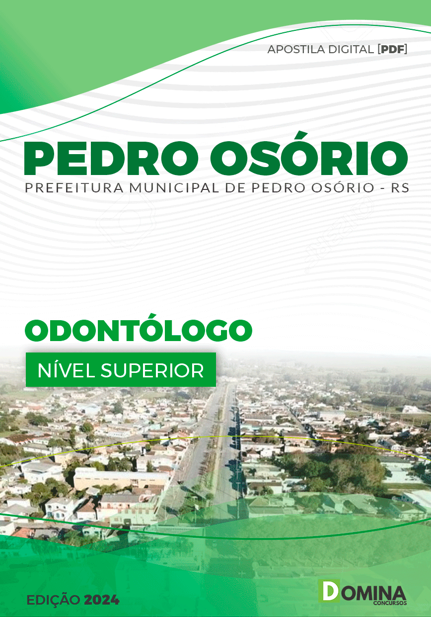 Apostila Odontólogo Pedro Osório RS 2024